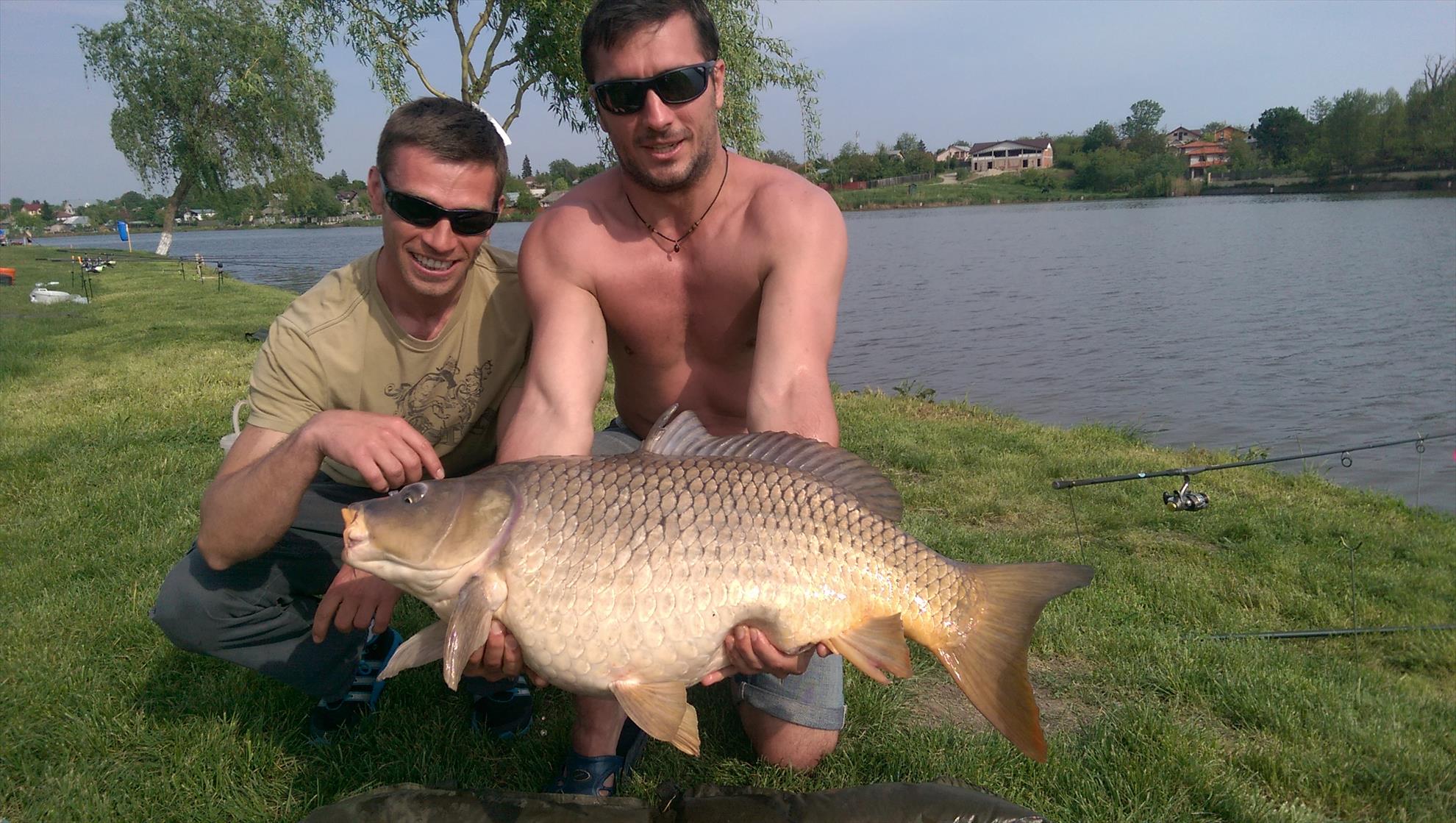 o zi frumoasa pe moara  - 15 kg si captura pe aceasta zi